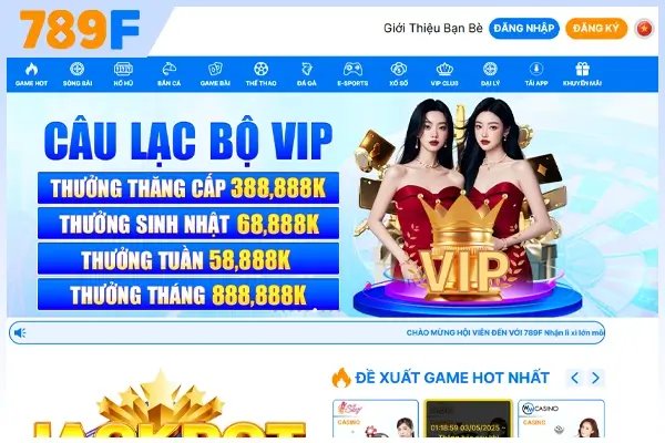 về sàn giải trí 789F
